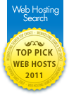 Top Pick Web Host 2011 Top Pick Web Host 2011