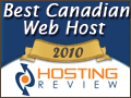 Best Canadian Web Host 2010