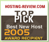 Best New Host 2005 Best New Host 2005