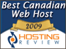Best Canadian Web Host 2009