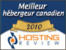 Meilleur hébergeur canadien 2010