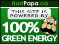 Powered by Green Energy!