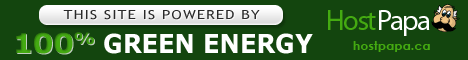 Powered by Green Energy!