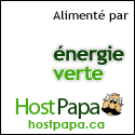 Alimenté par 100 % énergie verte