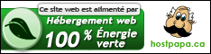 Alimenté par 100 % énergie verte