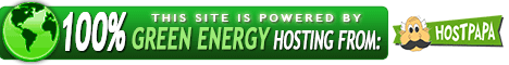 Powered by HostPapa 100% Green Energy